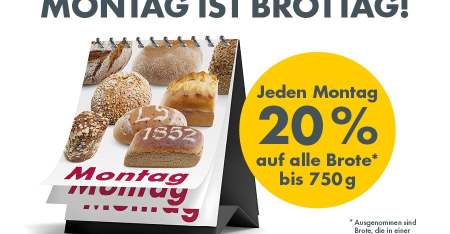 Montag ist Brottag: Stinges startet neue Brotaktion!